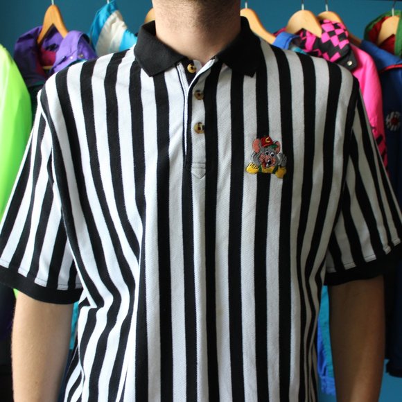 Vintage Other - **Sold**Chuck E Cheese Referee Uniform T-Shirt